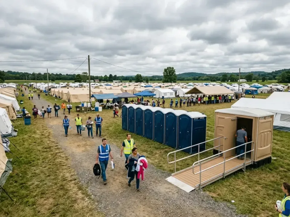 disaster-relief-camp-restrooms-010 — frequently asked questions, Dumpster & Portable Bathrooms Rental in Clinton, TN